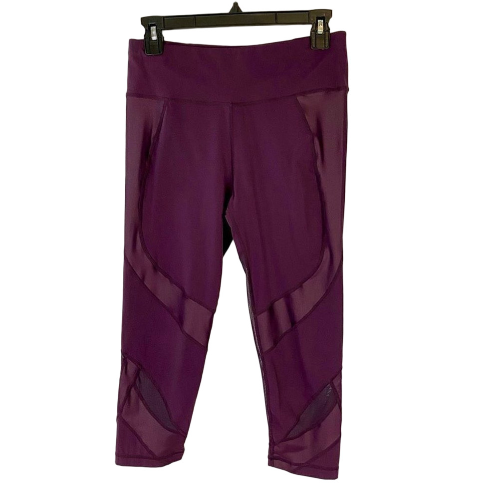 Sweaty Betty London Purple Power Contoured Leggings Size Small